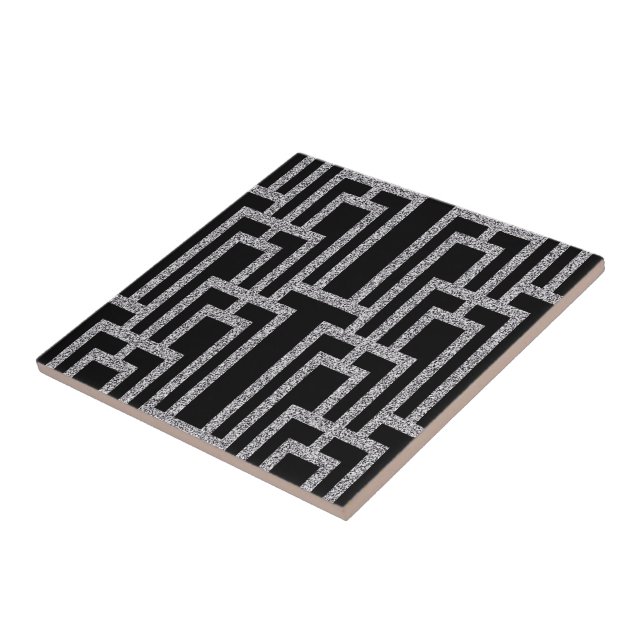 New Art Deco Style Ceramic Tile (Side)