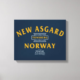 New Asgard Norway Souvenir Graphic Canvas Print
