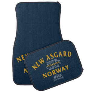 New Asgard Norway Souvenir Graphic Car Floor Mat