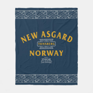 New Asgard Norway Souvenir Graphic Fleece Blanket