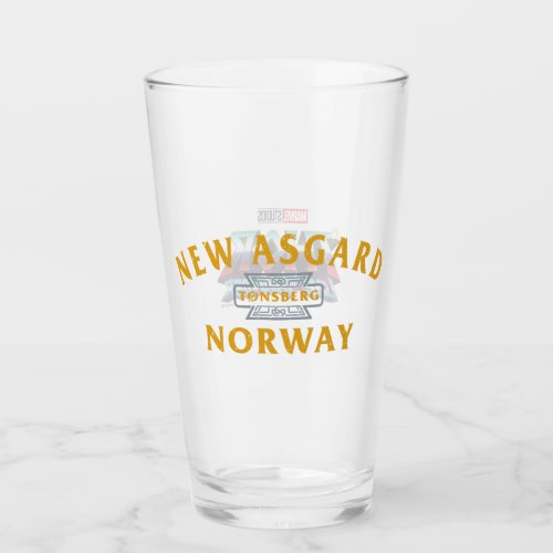 New Asgard Norway Souvenir Graphic Glass