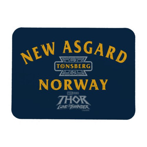 New Asgard Norway Souvenir Graphic Magnet