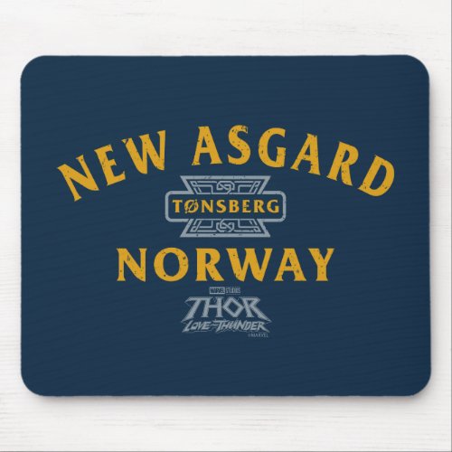 New Asgard Norway Souvenir Graphic Mouse Pad