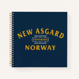 New Asgard Norway Souvenir Graphic Notebook
