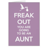 New Aunt Pregnancy Announcement (Front)