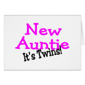 New Auntie Of Twins (Front Horizontal)