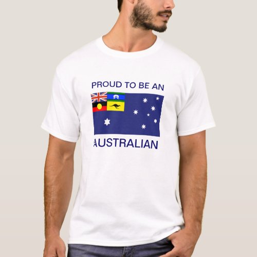 New Australian Flag T_Shirt