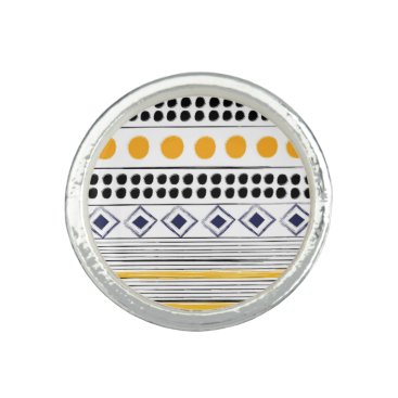 New Aztec ring in shop : Original hand-drawn New Aztec ring in shop : Original hand-drawn