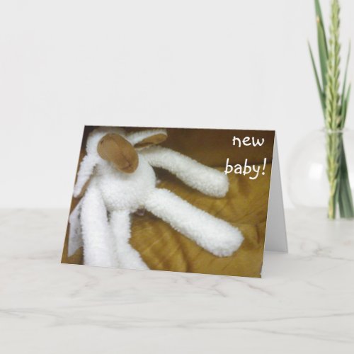 NEW BABY _ ADOPTION CARD