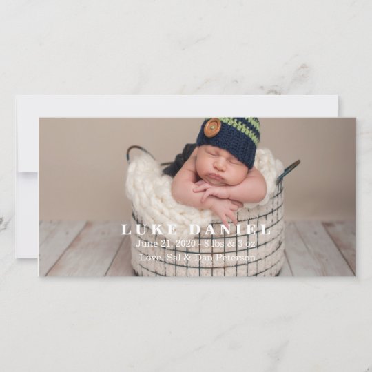 new baby announcement cards