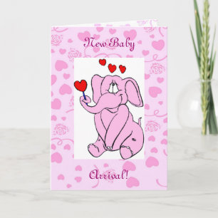 New Baby Arrival Card