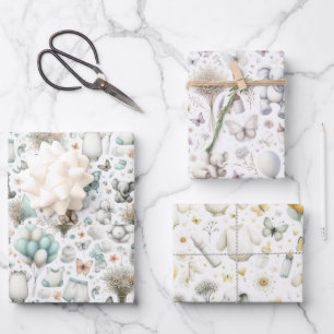 New Baby Baby Shower, Boy, Girl, Neutral, Wrapping Paper Sheets