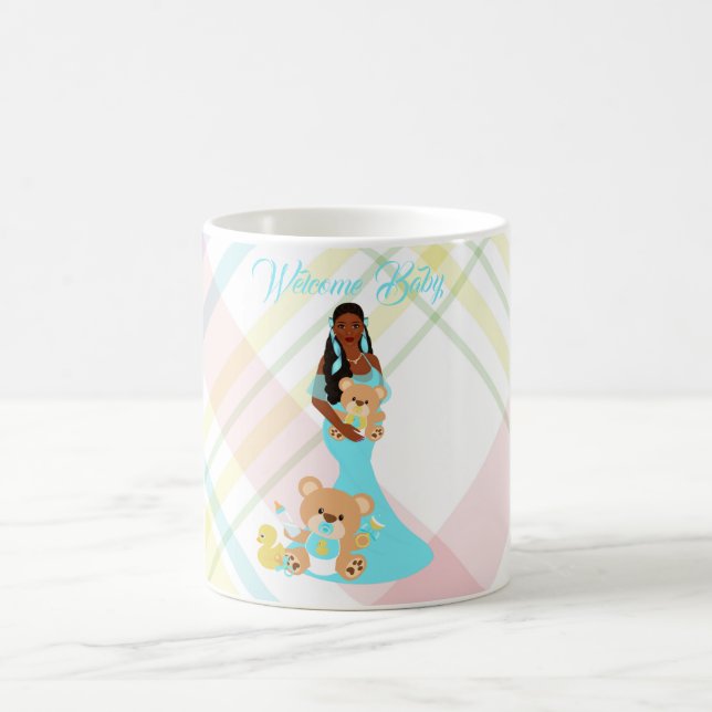 New Baby Baby Shower Pregnancy Coffee Mug  (Center)