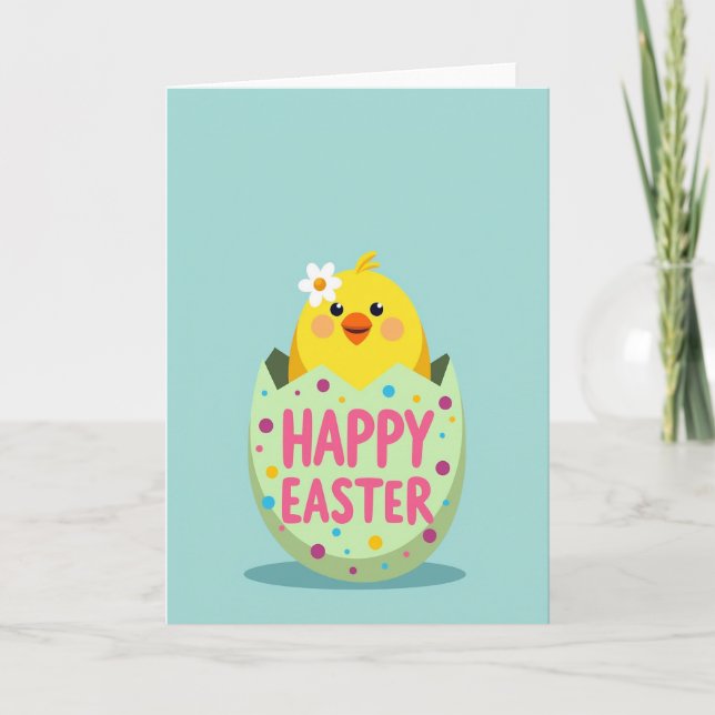 New Baby Bird Spring Card (Front)