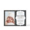 New baby boy announcement/thank you card - hearts