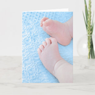 New Baby Boy Congratulations Card
