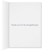 New Baby Boy Photo Birth Announcement (Inside (Right))