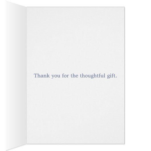 New Baby Boy Photo Birth Announcement (Inside (Right))