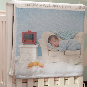 New Baby Boy   Photo   Blanket