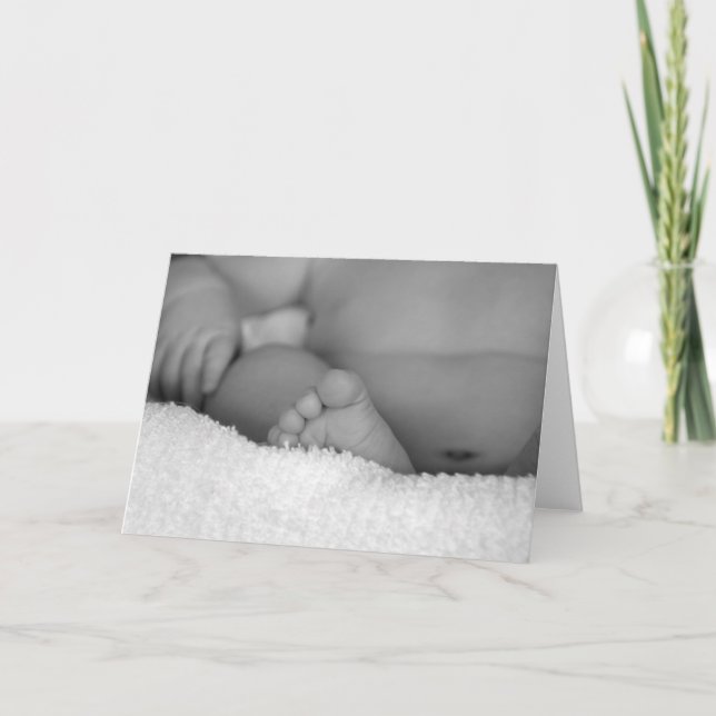 New baby card (Front)