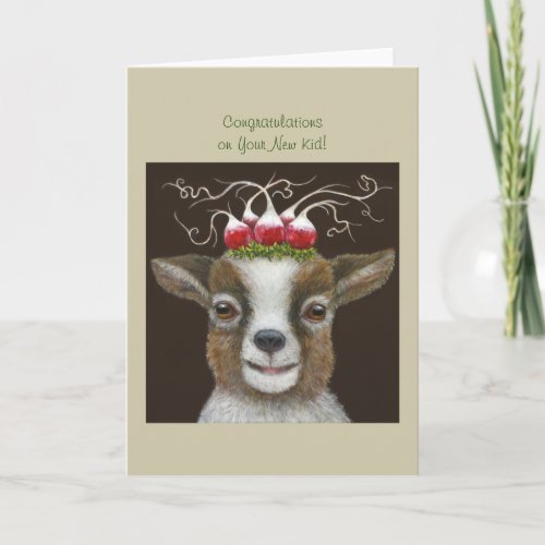 New baby card