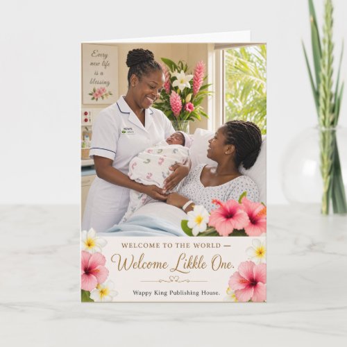 New Baby Card | A New Soul Arrives