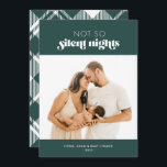 New Baby Christmas Card Not So Silent Nights<br><div class="desc">New Baby Christmas Card Not So Silent Nights</div>