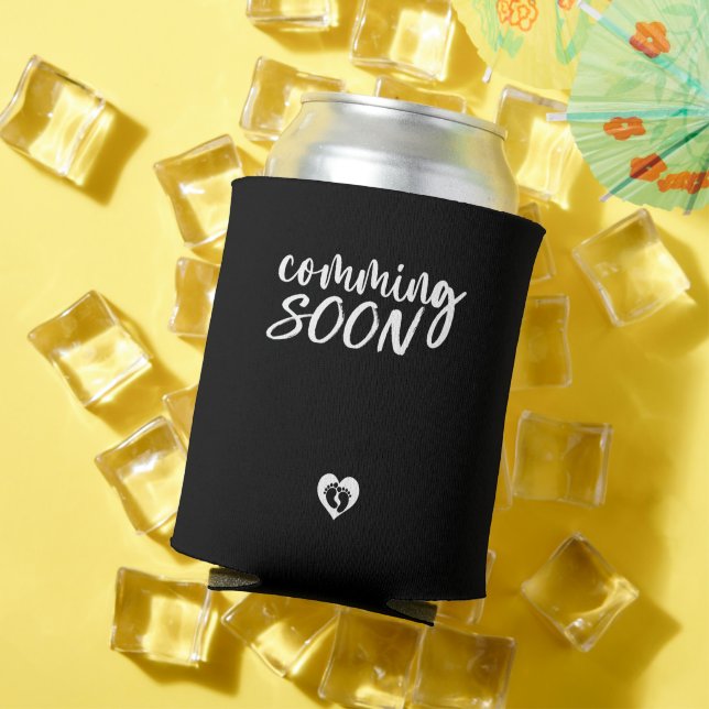 New Baby Coming in 2024 pregnancy announcement Can Cooler (In Situ Summer)