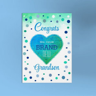 New Baby! Congrats on New grandson Cards
