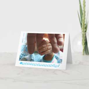 New baby congratulations greeting card gifts