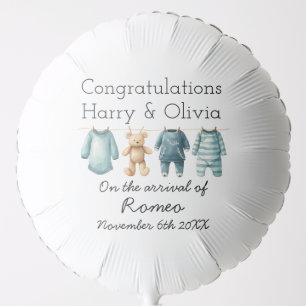 New Baby Customizable Congratulations Balloon