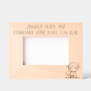 New Baby Engraved Frames