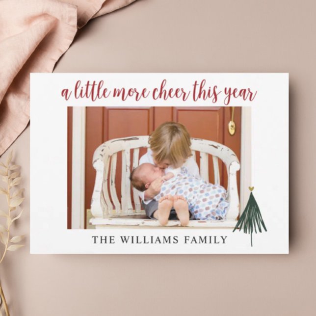 New Baby Family Photo Christmas Card (Creator Uploaded)