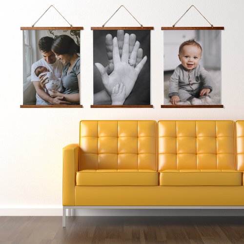 New Baby Family Photos Hanging Tapestry