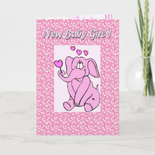 New Baby Girl Announcement