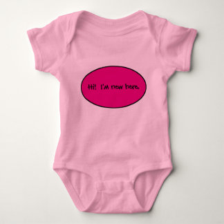 New Baby Girl Baby Bodysuit