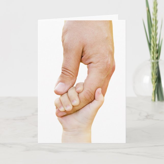 New Baby Hand Card (Front)