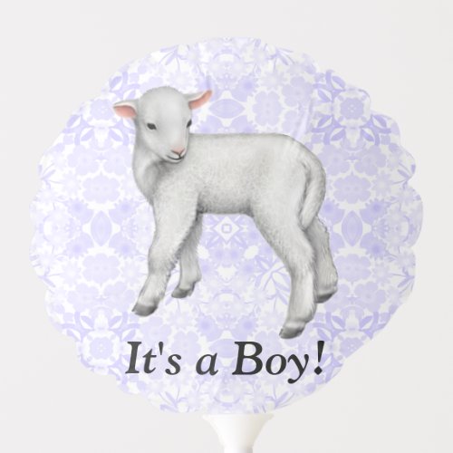 New Baby Its A Boy Balloon