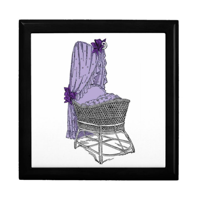 purple bassinet