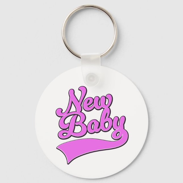 New Baby Keychain (Front)