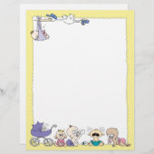 New Baby Letterhead (Front/Back)