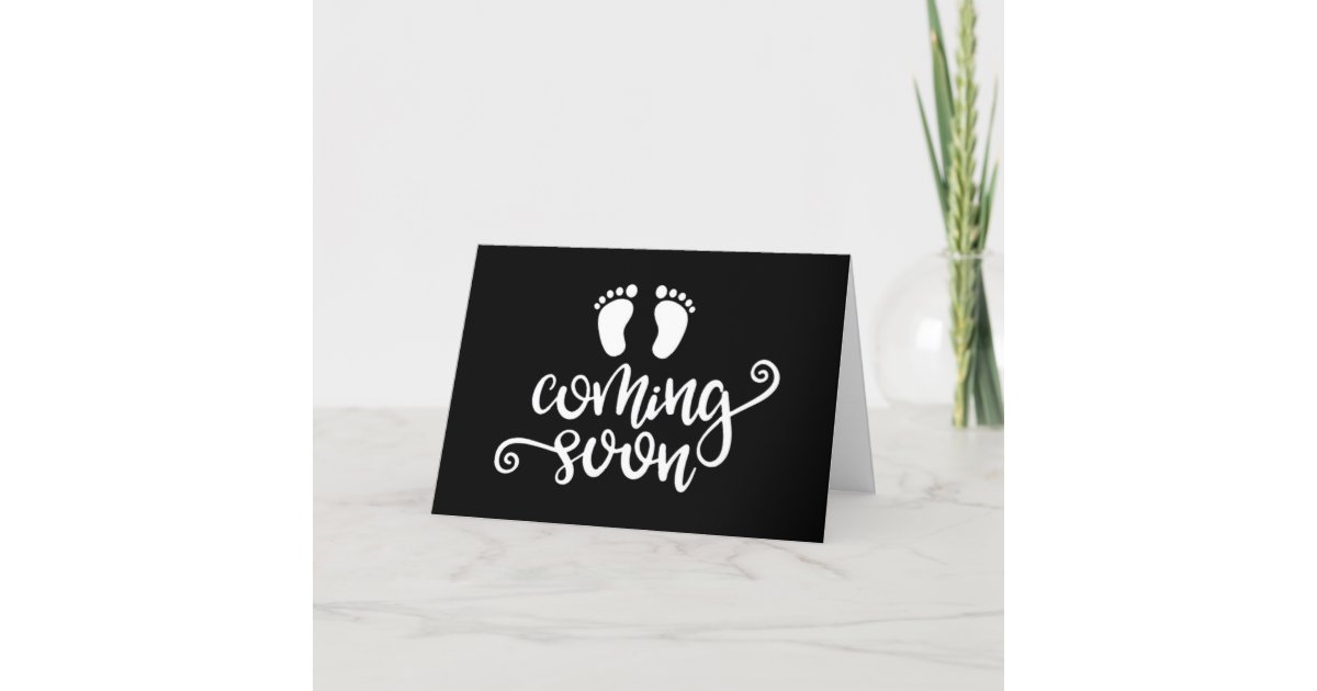 "NEW BABY ON THE WAY" ANNOUNCEMENT Zazzle