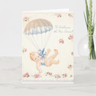 New Baby Parachute Announcement