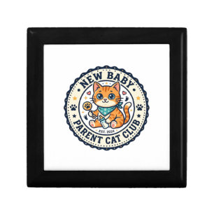 New Baby Parent Cat Cat Mom Gift Idea - New Baby P Box