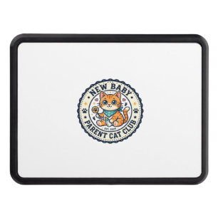 New Baby Parent Cat Cat Mom Gift Idea - New Baby P Hitch Cover