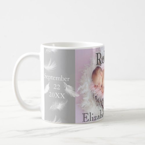 New Baby Photo Name DOB Weight Length Coffee Mug