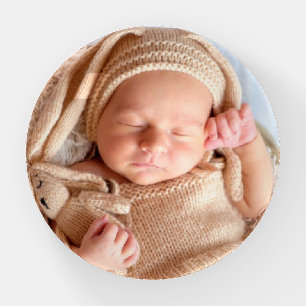 New Baby Photo Paperweight