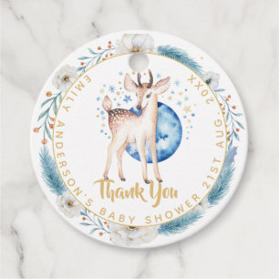 New Baby Photo Thank You Cards Modern Budget Favor Tags