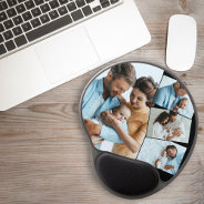 New Baby Picture 4 Photo Collage Gel Mouse Pad at Zazzle