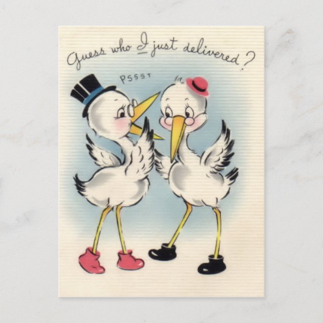 New Baby Postcard (Front)